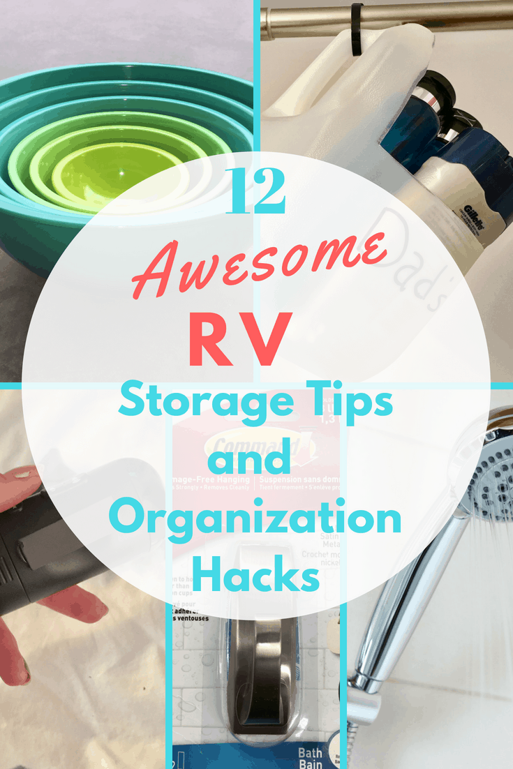 Awesome RV storage tips and Rv organization hacks. This article has lots of ideas for your to help you organize your RV.