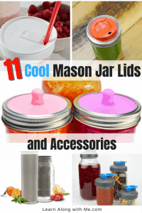 Mason Jar Lids and Mason Jar Accessories