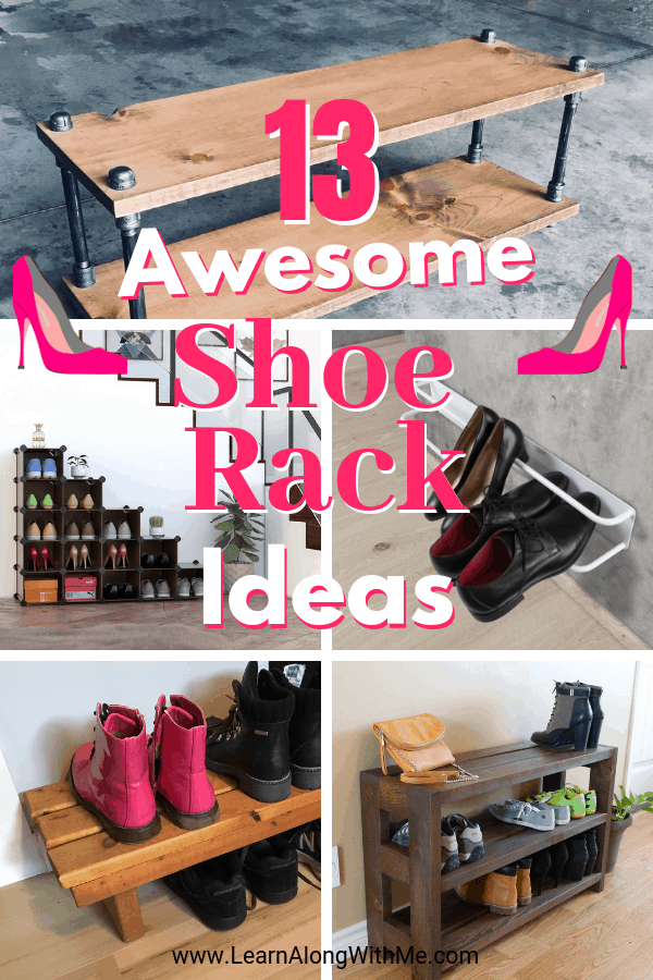 shoe storage by front door ideas