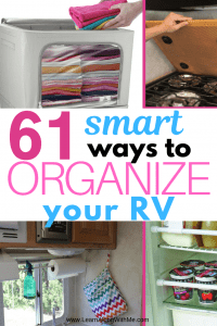 rv storage ideas and rv organization ideas