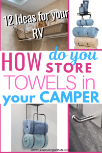 RV towel storage ideas