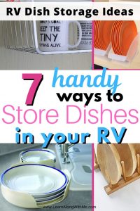 rv dish storage ideas