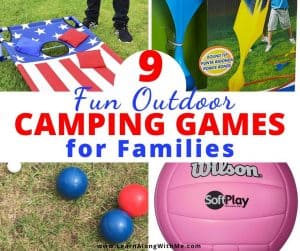 9 Fun Outdoor camping games for families