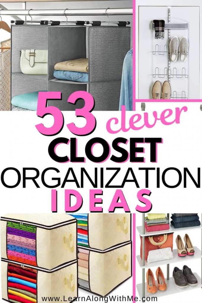 45 Closet Organization Ideas - Best DIY Closet Organizers