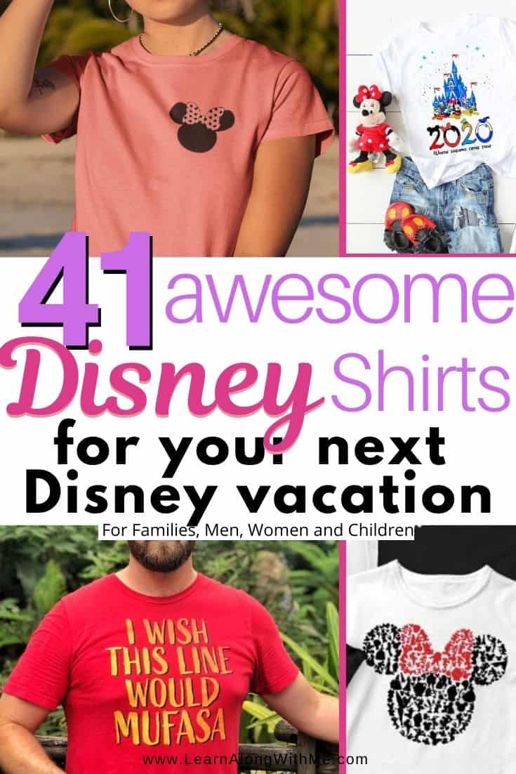 41 Awesome Disney Shirts for your next 