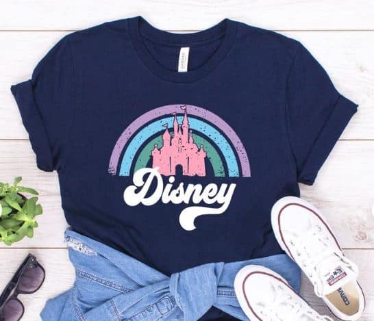 DIsney Retro Castle shirt