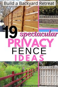 privacy fence ideas