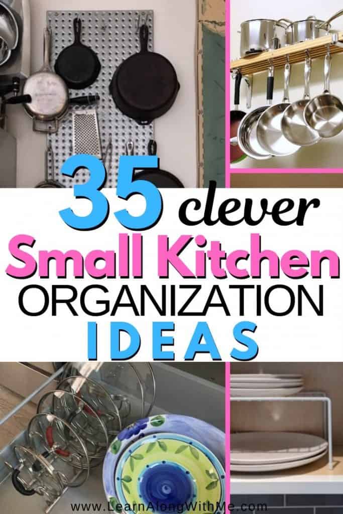 35 Clever Small Kitchen Organization Ideas