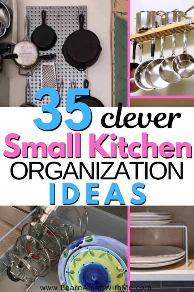 35 Clever Small Kitchen Organization Ideas 