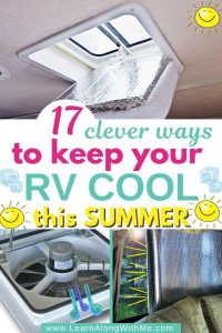 ways to cool an rv