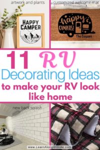 Ways and tips to decorate your RV