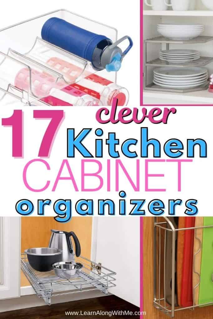 Kitchen Cabinet Organization Ideas and clever kitchen organizers