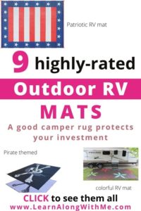 Outdoor camping mats