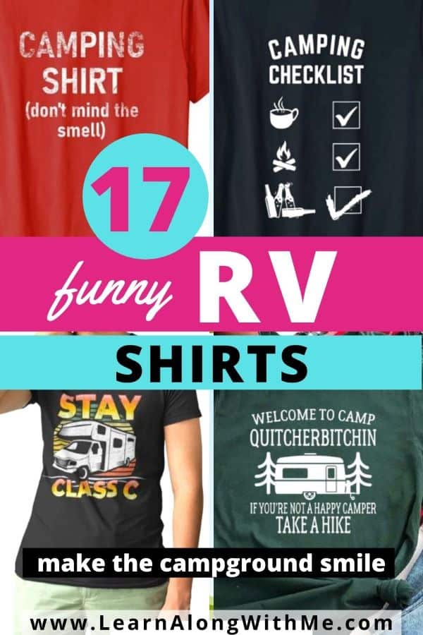 17 funny RV shirts to make the campground smile (in 2023) - Learn Along with Me 17 funny RV shirts to make the campground smile (in 2023) - Learn Along with Me