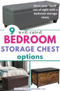 bedroom storage chest options to help you organize your bedroom