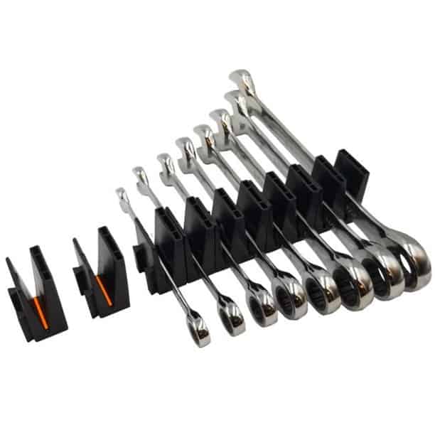 Toolbox Widget Wrench Organizer to store your wrenches inside your toolbox trays