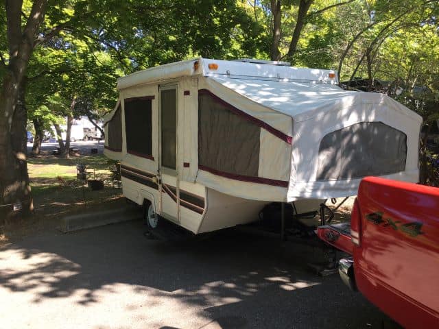 1997 Palomino Colt Pop up Camper