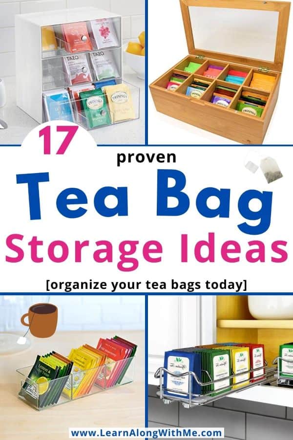 Tea Bag Storage Ideas - 17 ways to store tea bags