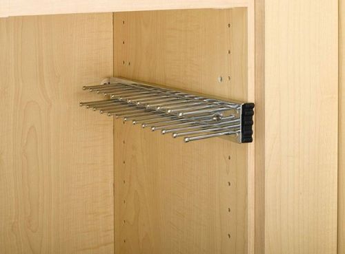 Slide-out necktie organizer by Rev-A-Shelf