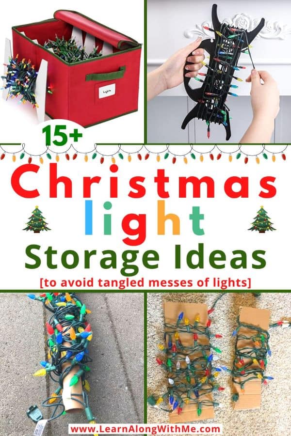 How to store Christmas lights? in this article we list over 15 Christmas light storage ideas to help you avoid tangled messes of lights