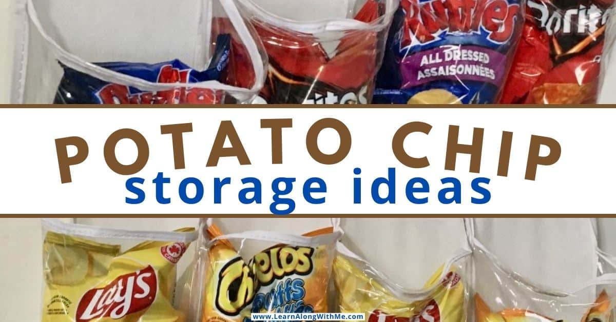 15 helpful ways to Store Chip Bags (with or without a pantry