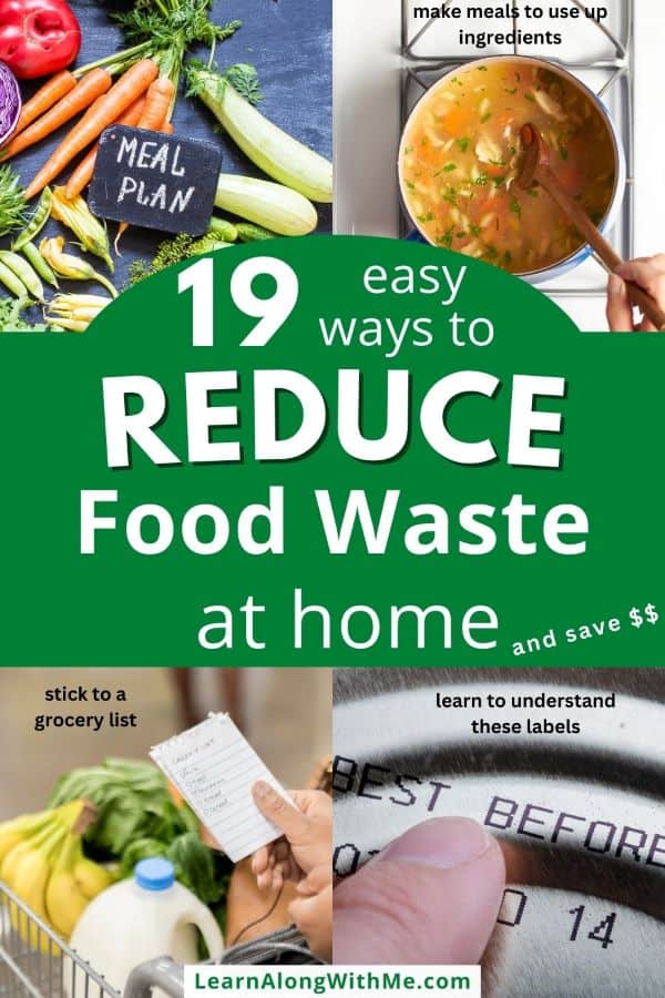 Easy Ways to reduce food waste at home