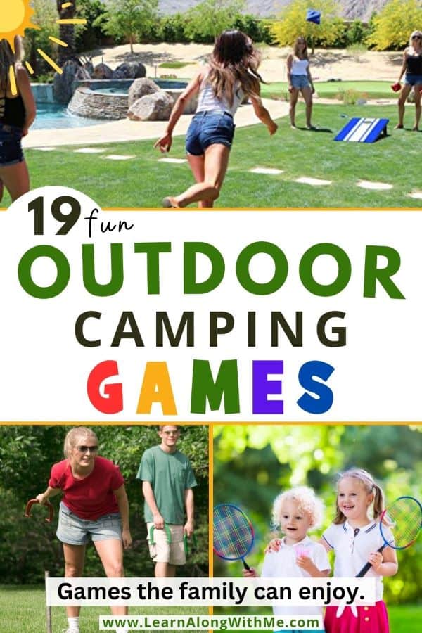 outdoor camping games the family can enjoy