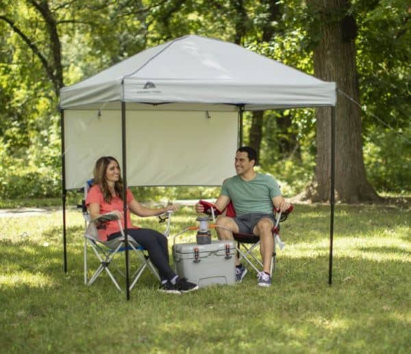 campsite shade ideas - the 6x6 instant canopy from Ozark Trail
