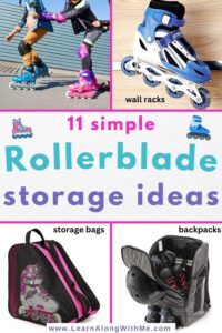 how to store rollerblades