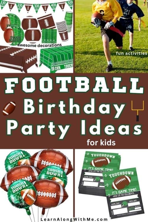 Football birthday party ideas for kids